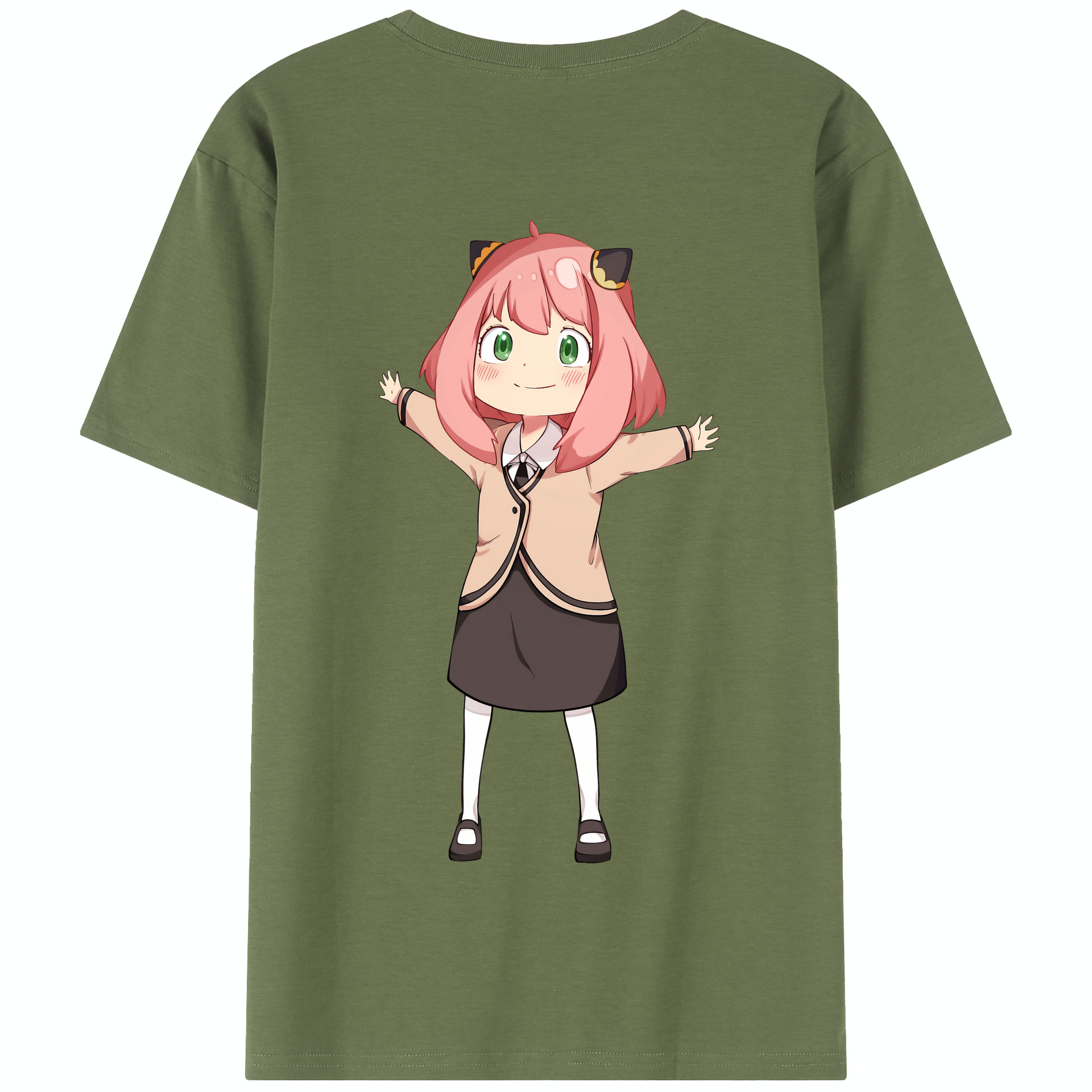 （画像用） SPY×FAMILY间谍家家酒 綿100％半袖Tシャツ（背面プリント）